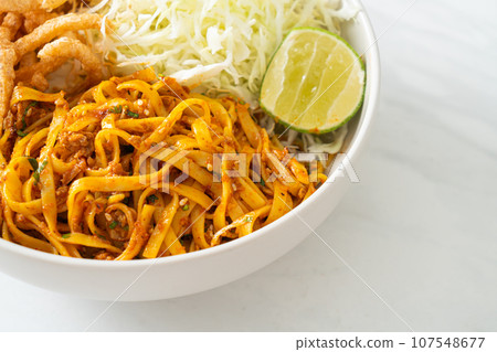 Chinese Yunnan Noodles or Kwa Meng Chinese Yunnan Noodles or Kwa Meng 107548677