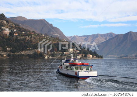 landscape at Lake Como in Italy landscape at Lake Como in Italy 107548762