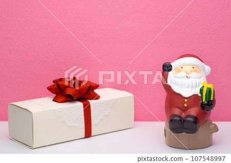 Image of Santa Claus and gifts Image of Santa Claus and gifts 107548997