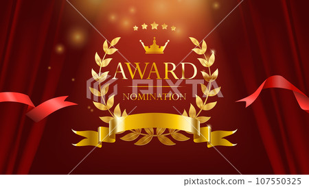 Golden Award Nomination Background 107550325