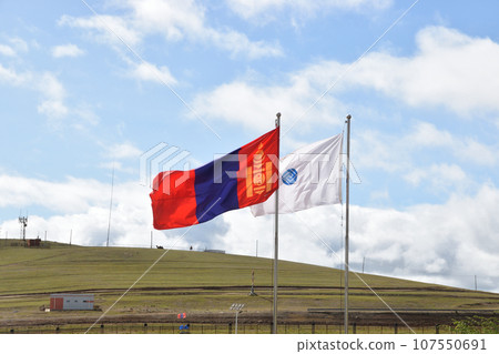 蒙古國旗 蒙古國旗 107550691