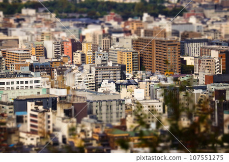 [Diorama-style Kyoto scenery] The best view from the top of Higashiyama 107551275