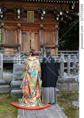 日式婚禮、日式婚紗照拍攝、彩色打掛/鳳頭袴 107553086