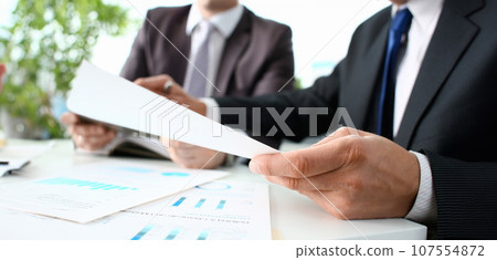 Financial statistics documents ball pen Financial statistics documents ball pen 107554872