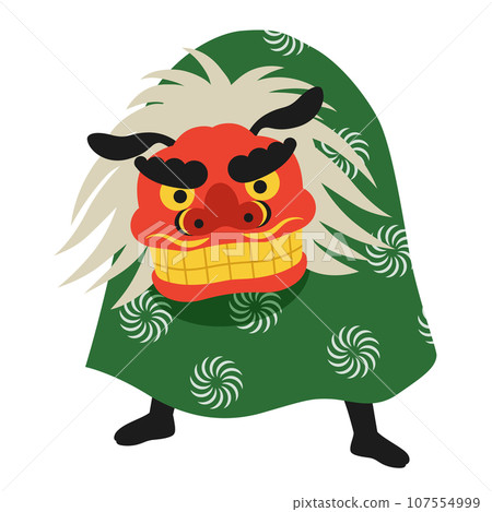 Illustration of Shishimai 107554999
