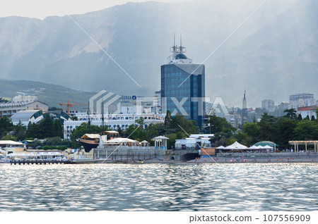 Evening Yalta view from the ship. July 2019 Evening Yalta view from the ship. July 2019 107556909