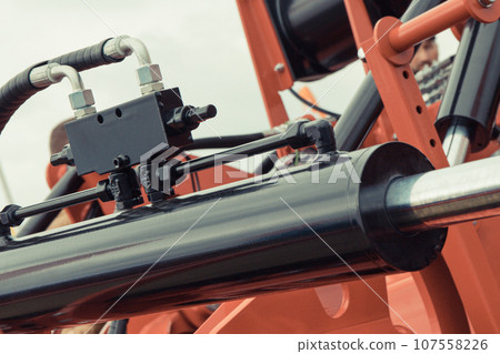 Piston or actuator and other mechanism in pneumatic or hydraulic machine. Technology Piston or actuator and other mechanism in pneumatic or hydraulic machine. Technology 107558226