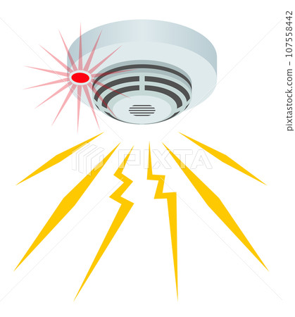 Fire alarm Fire alarm 107558442