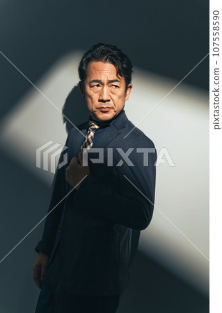 Middle men's portrait Middle men's portrait 107558590