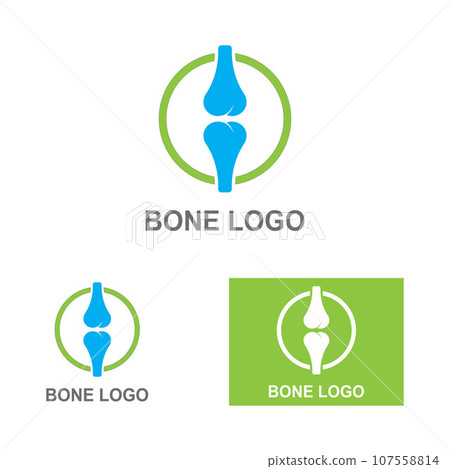Bone logo icon vector design template illustration 107558814