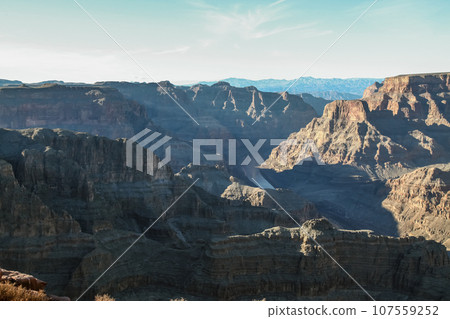 View of landscape in Grand Canyon National Park at USA 107559252