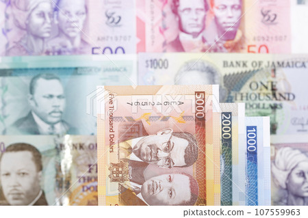 Jamaican dollar a business background Jamaican dollar a business background 107559963