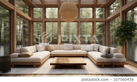 Bright and airy sunroom, perfect for enjoying a cup of tea or a good book. Bright and airy sunroom, perfect for enjoying a cup of tea or a good book. 107560456