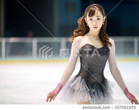 female figure skater 107561870