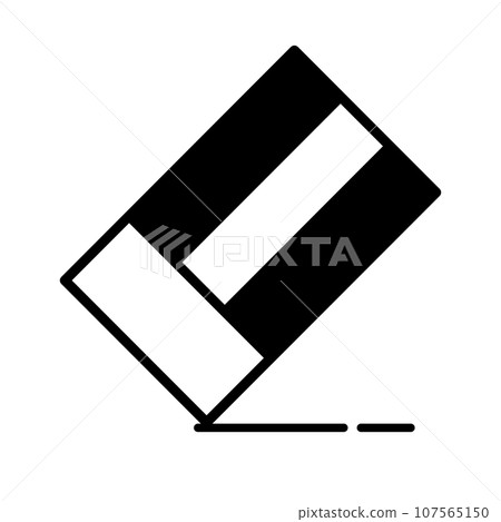erase. Eraser icon. vector. 107565150