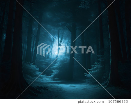 Moonlit Forest “AI generated image” Moonlit Forest “AI generated image” 107566553
