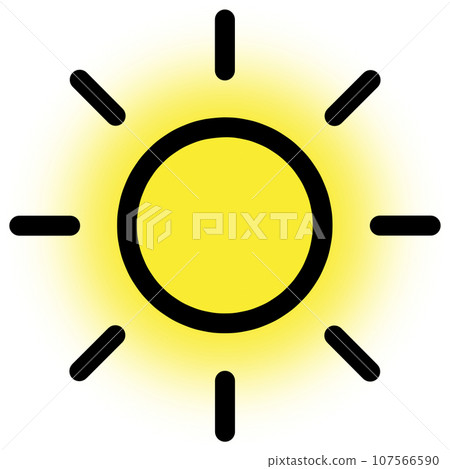 Mark of the sun - Stock Illustration [107566590] - PIXTA