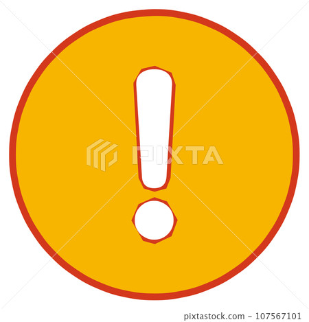 感嘆號圖標 107567101