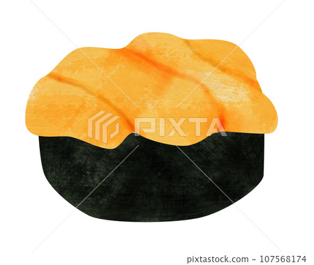 Japanese food sushi nigiri sushi nigiri sushi sushi sushi salmon roe 107568174