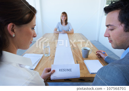 This is exceptionally long.... Two employers astounded by the long resume a candidate has brought in to an interview. This is exceptionally long.... Two employers astounded by the long resume a candidate has brought in to an interview. 107568701