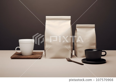Mockup of Coffee Packaging Coffee Brand 107570908