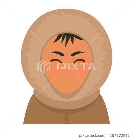 Alaska man icon. Flat illustration of alaska man vector icon for web design Alaska man icon. Flat illustration of alaska man vector icon for web design 107572971