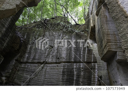stone quarry stacks stone quarry stacks 107573949