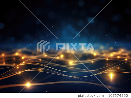 quantum abstract technology background. Hardware quantum form. Future technology. Decoding dna. AI Generative. 107574360