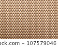 Close-up of sheet woven from flame-resistant fibers, flame retardant, heat resistant, fire resistant 107579046