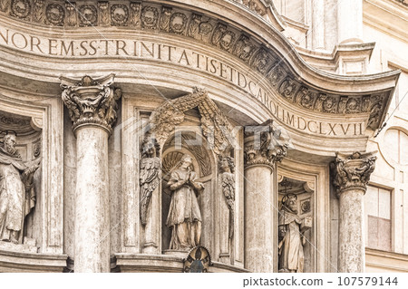 Church of Saint Charles of the Four Fountains, in Rome Church of Saint Charles of the Four Fountains, in Rome 107579144