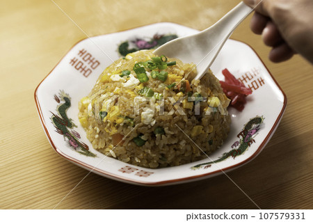 Very delicious Chinese food Fried rice (Fried rice) Fried rice Fried rice with pickled ginger Very delicious Chinese food Fried rice (Fried rice) Fried rice Fried rice with pickled ginger 107579331
