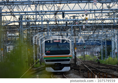 東海道線鎌倉（客運貨運）鐵路道口 107579559