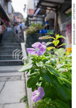 Stairs of Ikaho Onsen 107580380