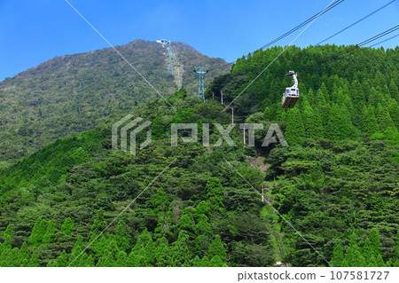 [Oita Prefecture] Beppu Ropeway in sunny weather (Tsurumi-dake) 107581727