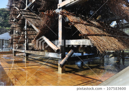 Chita, Minamichita, Mihama-cho, floating-style branched salt fields, sea bathing, tourist destination, sea, eye-opening 107583600