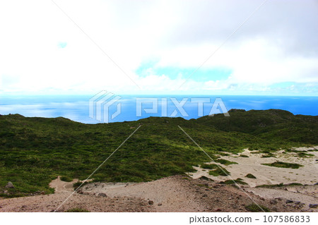 Ura desert Mt. Tenjo trekking Kozushima, Izu Islands 107586833