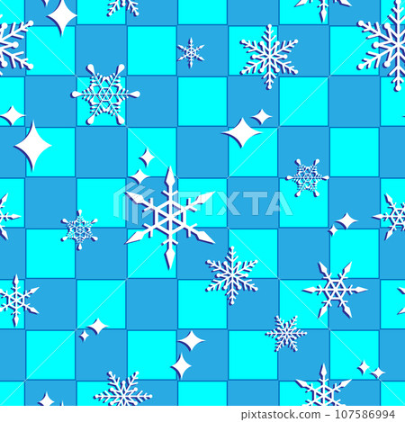 snowflake pattern 01 107586994