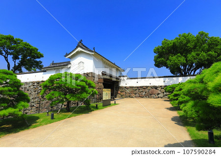 [大分縣] 船內城大手門（大分城跡公園）晴空萬裡 107590284