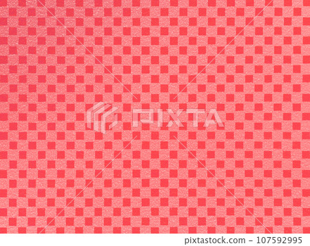 格子圖案背景圖像 11 具有細膩的紋理，閃爍著紅色 107592995