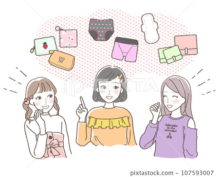 女生了解月經的圖解 女生了解月經的圖解 107593007