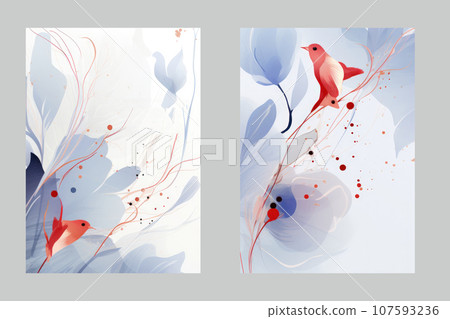 Abstract invitations for wedding or birthday card background. Abstract invitations for wedding or birthday card background. 107593236