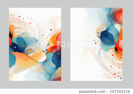Abstract invitations for wedding or birthday card background. Abstract invitations for wedding or birthday card background. 107593238