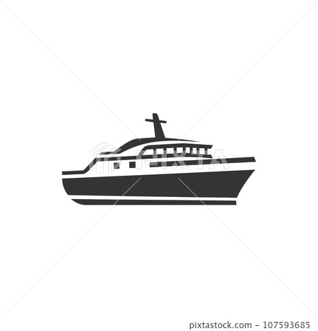 Passenger ferry icon Passenger ferry icon 107593685
