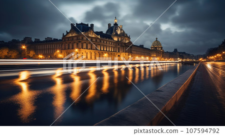 Mesmerizing Paris Nights in Motion 107594792