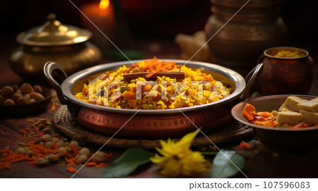 close-up Indian tradition food close-up Indian tradition food 107596083