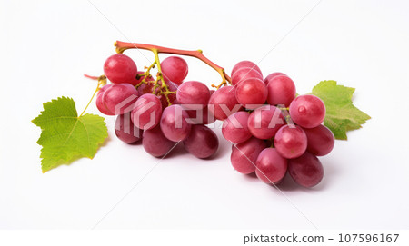 grape on the white isolated background grape on the white isolated background 107596167