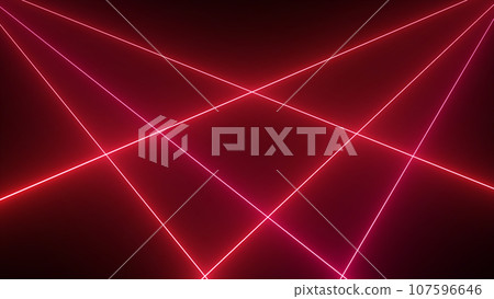 雷射光束活環紅色效果 107596646