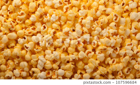 Background popcorn. Lots of popcorn. Background popcorn. Lots of popcorn. 107596684
