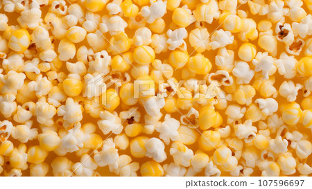 Background popcorn. Lots of popcorn. Background popcorn. Lots of popcorn. 107596697