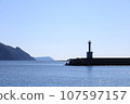 landscape with lighthouse 107597157